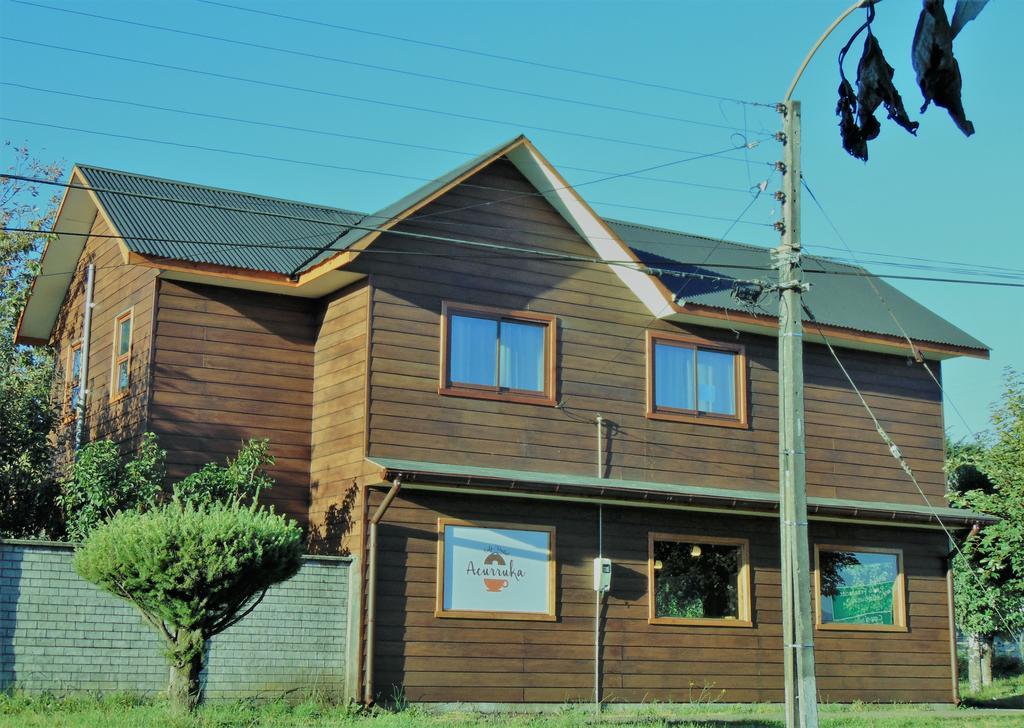 Cafe & Hostal Acurruka Curacautín 外观 照片